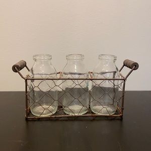 Single stem flower vases